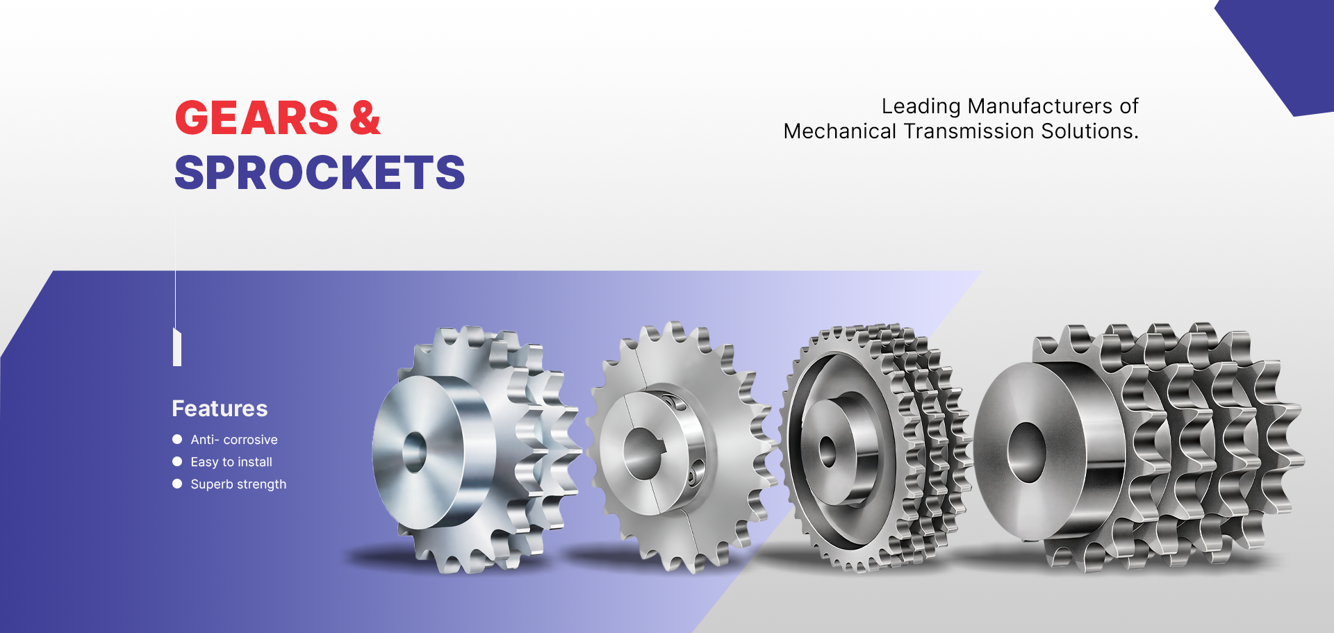 GEARS & SPROCKETS Manufacturer in India