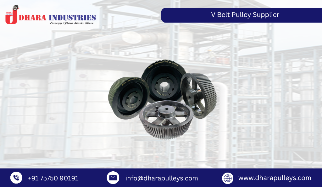 V Belt Pulley Supplier