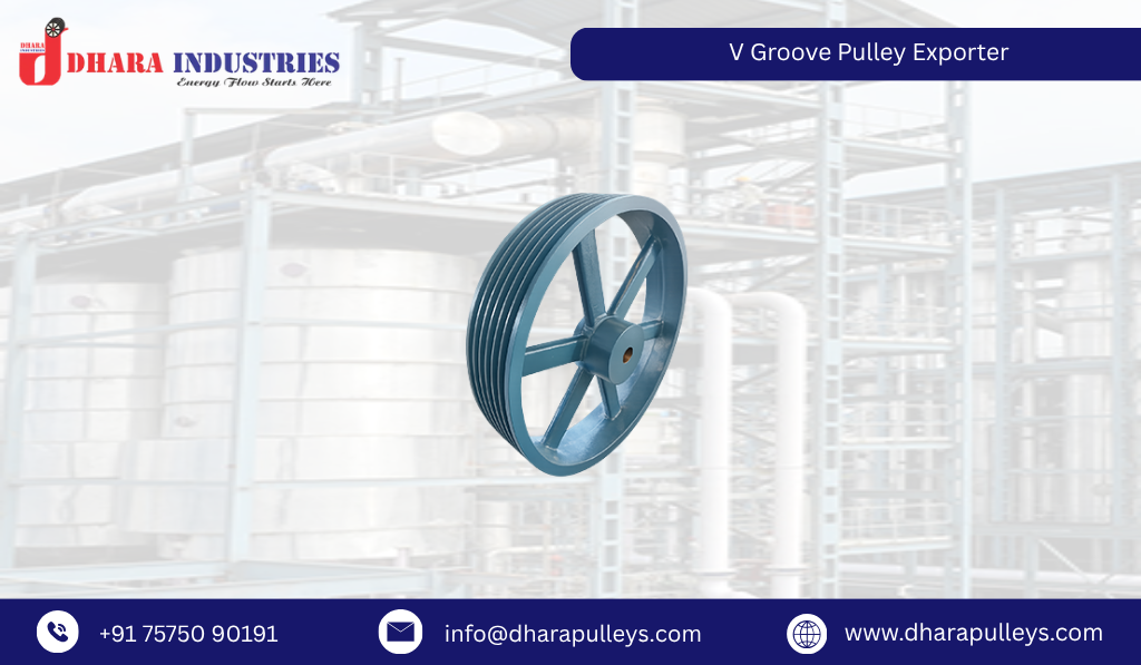 V Groove Pulley Exporter
